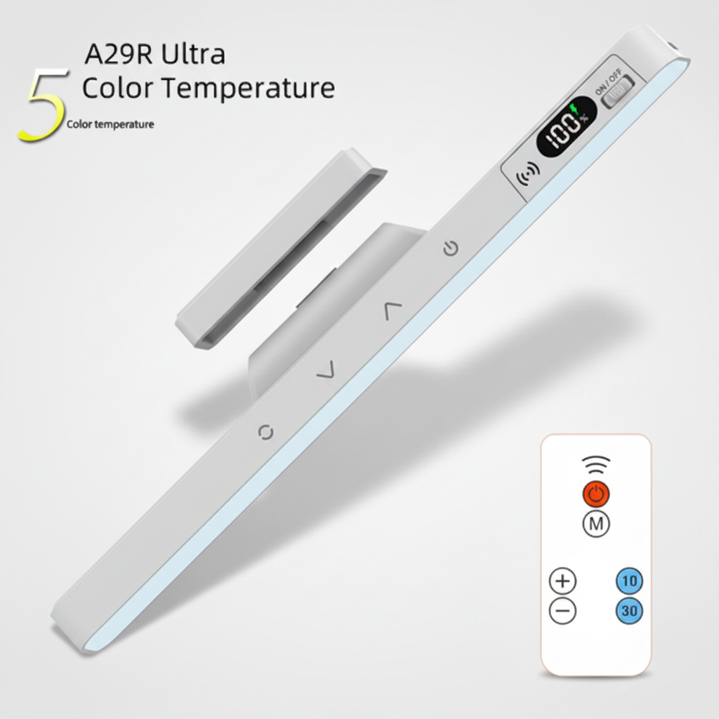 LED Bar Lamp A29R magnetic rechargeable desk lamp