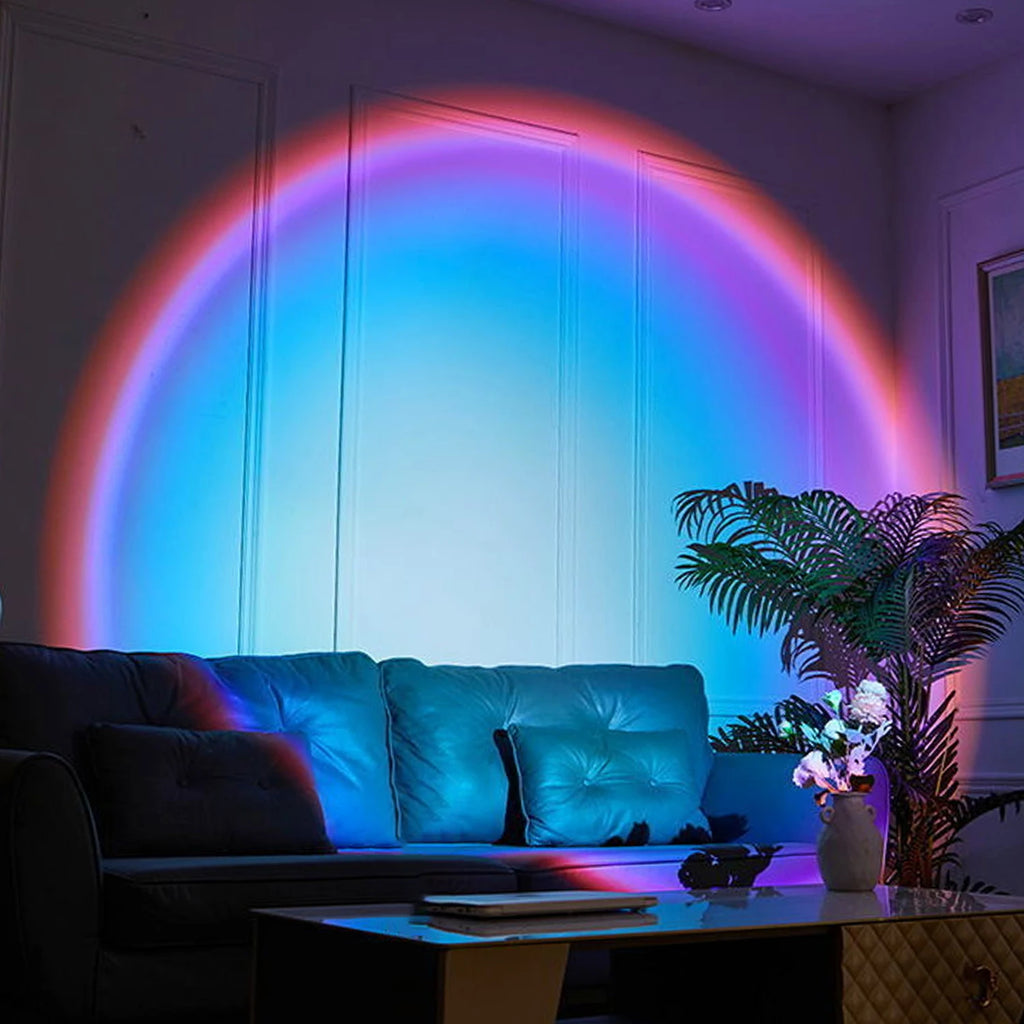 Sunset projection lamp, USB mood light