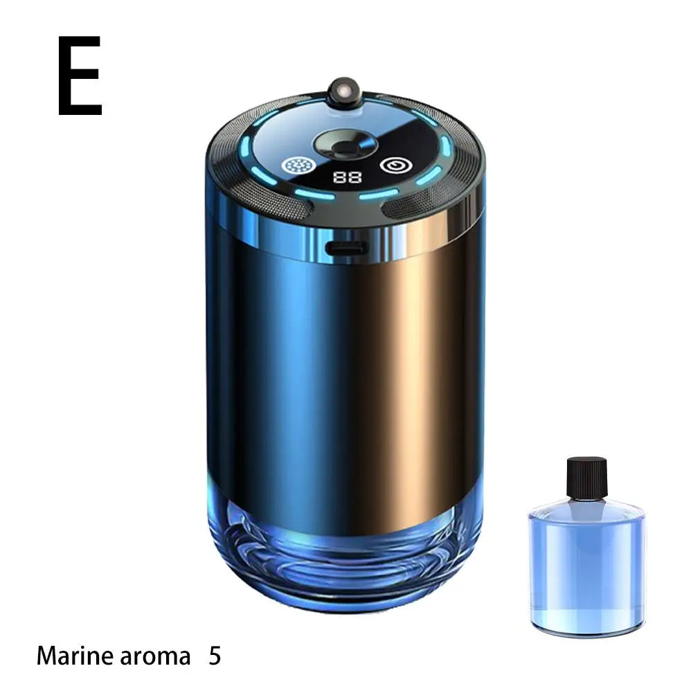 Magnetic aroma diffuser and humidifier for car and home