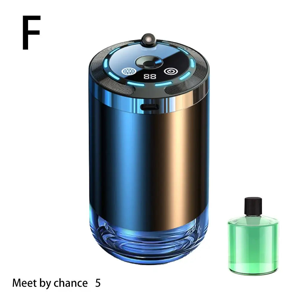 Magnetic aroma diffuser and humidifier for car and home