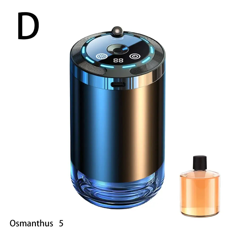 Magnetic aroma diffuser and humidifier for car and home