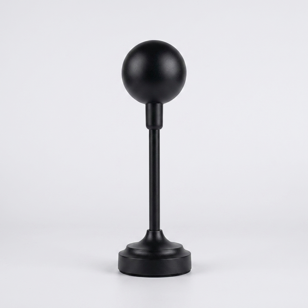 Sunset projection lamp, clean studio product shot