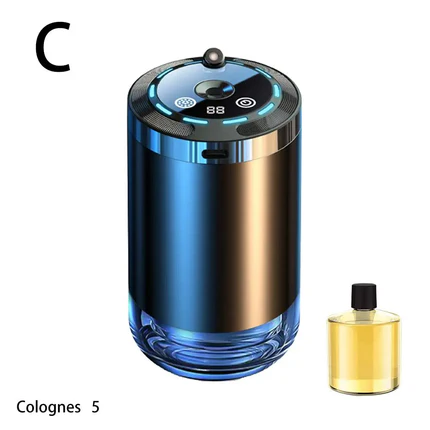 Magnetic aroma diffuser and humidifier for car and home